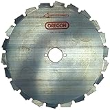 Oregon Brushcutter Saw Blade 200mm,25.4mm Centre Hole for Cutting Thick Woody Vegetation including Stems and Thickets, Professional and Heavy Duty, EIA Type for 30cc+ Trimmers and Larger Clearing Saws