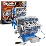 DISCOVERY #MINDBLOWN - Model Engine Kits - Model Kit, Science Kit, Build Your Own, Model Building, Car Engine Toy, Model Engine, Electronics Kit, STEM Toys, Building Toys for Kids
