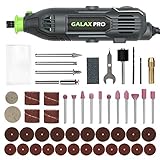 GALAX PRO Rotary Tool Kit, 135W Variable Speed Control 8000-35000 RPM Rotary Tool with 48PCS Accessories Kit for Craft Projects and DIY Projects