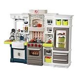 Step2 Elegant Edge Play Kitchen | Plastic/plastic play kitchen | Includes 78 accessories