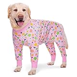 Axcimond Dog Recovery Suit - Post-Operative Dog Onesie for After Surgery, Spay/Neuter, Abdominal Wounds Protector, Cone E-Collar Alternative