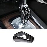 METYOUCAR ABS Plastic Car Gear Shift Head Cover Trim for Range Rover Sport 2018-2021 Car Accessories (Carbon Fiber)