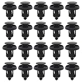 eMagTech 50PCS Front Rear Protection Body Bumper Trim Clip 91503-SZ3-003 Compatible with Accord Civic CR-V CR-Z Element Fit EV Insight Odyssey Prelude Pilot Ridgeline S2000