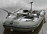 Bison MARINE OLIVE GREEN INFLATABLE FISHING SPORTS AIR RIB BOAT 2.7m ALU DECK