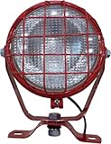 Tractor Light Red Plough Lamp Assembly Work Light Suitable for Tafe New Holland Massey Ferguson Captain Mini Ford Sonalika Tractors