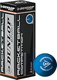 CreativeMinds UK Multi Pack Of Dunlop Competition Racketball Balls 3 Ball Pack