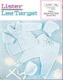Lister Lee Target Knitting Pattern K707, Pram Set, Chest Sizes 46-51cm 18-20"