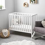 Obaby Bantam Space Saver Cot, White