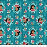 Fat Quarter Disney Princess Elena of Avalor Frames 100% Cotton Quilting Fabric