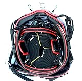 Premium Nylon Horse Cart Driving Harness Set, Complete Equestrian Tack with Reins and Bridle Pony, Cob, Full & Shetland 001 (Pony)