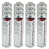 GoSystem 2350 Butane Propane 70:30 Mix Gas Cartridge 350g 631ml - 12 Pack