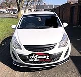 Fits Corsa 2006-2014 Front Black Spoiler Lip