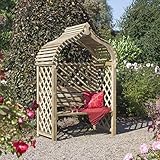 Jaipur Arbour Pressure Treated Wooden Double Seat