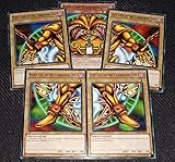 Exodia the Forbidden One - YuGiOh Legendary Decks II Yugi's God Card Complete Set LDK2-ENY04, LDK2-ENY05, LDK2-ENY06, LDK2-ENY07, LDK2-ENY08
