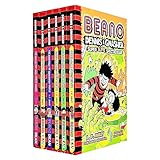 Beano Dennis & Gnasher Series Collection 6 Books Set By I.P Daley (Battle for Bash Street School, The Abominable Snowmenace, Attack of the Evil Veg,Super Slime Spectacular & More!)