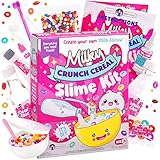 Original Stationery Milky Crunch Cereal Slime Making Kit - Create Butter, Cloud Slime and More - Awesome Gift for Girls