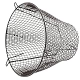 SPARES2GO Universal K6 Plastic Coated Terminal Guard Round Boiler Flue Cage (11.5'' / 290mm) Brown