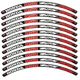 Motorcycle NSR 125 Rims Graphic Sticker Decal X 12 Style 1
