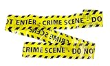 9 Metre Length Crime Scene Do Not Enter Police Evidence Barrier Tape Novelty Halloween Decoration