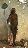 Nude Woman Africa Vintage Poster Photo Wall Art Picture Poster A4