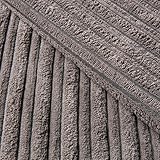 Charcoal Jumbo Cord Upholstery and Crafts Material by the Metre, 59" Width.