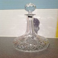 thomas webb crystal decanter for sale