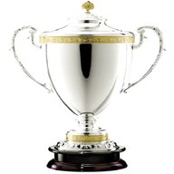 silver trophy cup large for sale