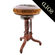 victorian piano stool for sale