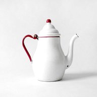 vintage enamel tea pot for sale