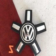 vw passat wheel centre caps for sale