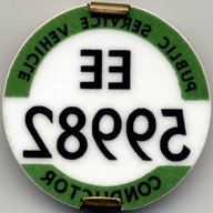 bus conductors badge for sale