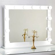 white vanity mirror for sale