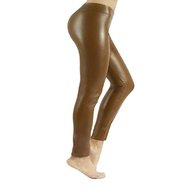 brown leather leggings for sale