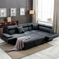 leather corner sofa bed for sale