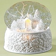musical snow globes for sale
