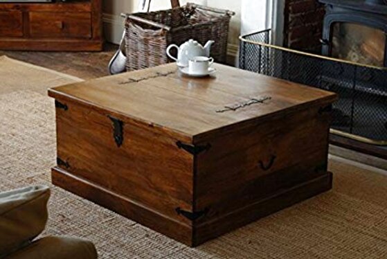 Second Hand Wooden Coffee Table Trunk, Second Hand Coffee Tables Ireland