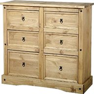 corona mexican pine chest drawers for sale