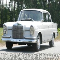 mercedes fintail for sale