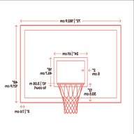 full size basketball hoops for sale