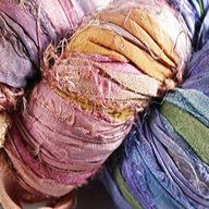 recycled sari ribbon for sale