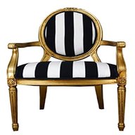 stripe chair for sale