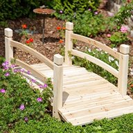 wooden garden bridge for sale