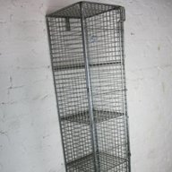 vintage wire mesh locker for sale