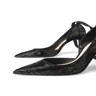 black zara heels 5 for sale