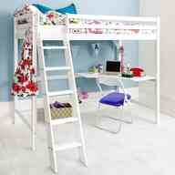 cabin bed with desk for sale