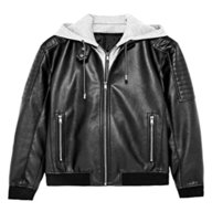 zara mens leather jacket small for sale