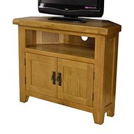 oak corner tv units for sale