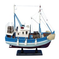 wooden model fishing boats for sale
