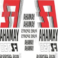 yamaha fz750 stickers for sale