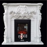 carved fireplace for sale